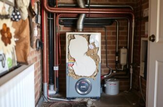 Повреждение системы отопления в частном доме