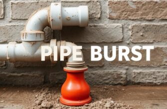 Как поступить при прорыве трубы