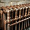 Восстановление чугунных труб системы радиаторного отопления