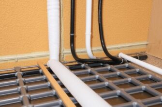 Восстановление полимерных труб системы теплого пола