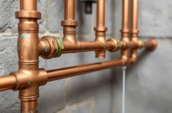 Восстановление медных труб водопроводной системы