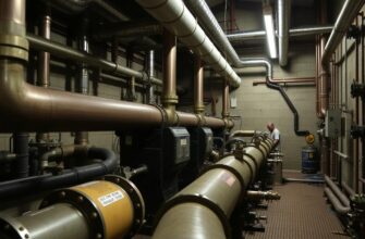 Обновление трубопроводов в котельной