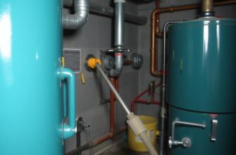 Устранение протечек в котельном помещении