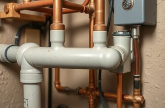 Замена труб в системе электрического отопления дома